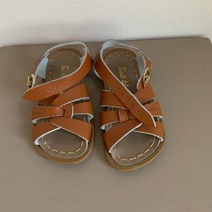 Toddler Size 7 - Brown Salt Water Sandals